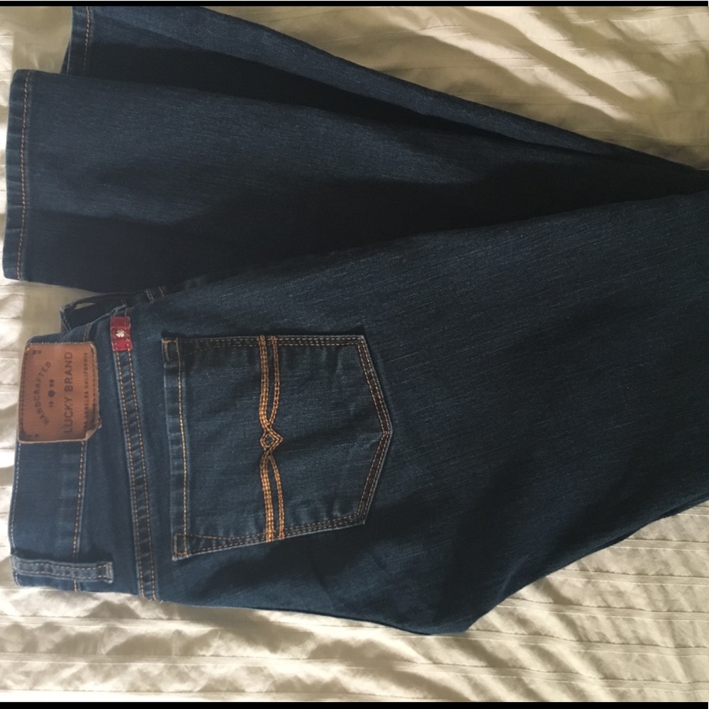 Lucky brand straight leg jeans